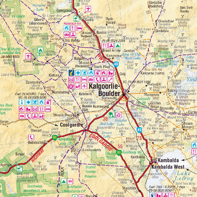 Hema Maps Hema - Great Desert Tracks South West digital map
