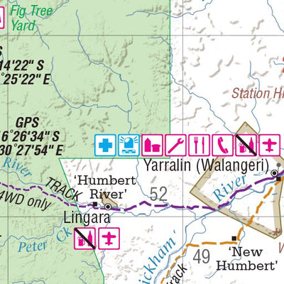 Hema Maps Hema - Gregory National Park digital map