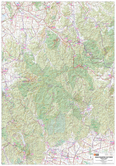 Hema Maps Hema - High Country Victoria West digital map