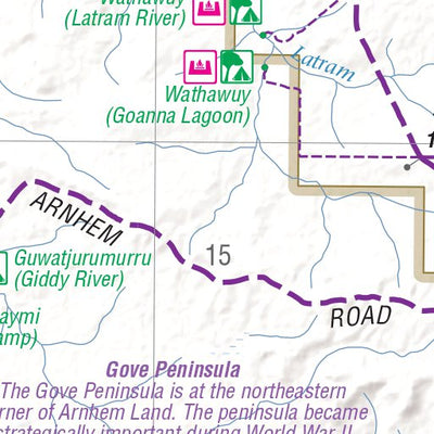 Hema Maps Hema - Nhulunbuy digital map