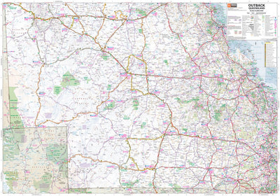 Hema Maps Hema - Outback Queensland digital map