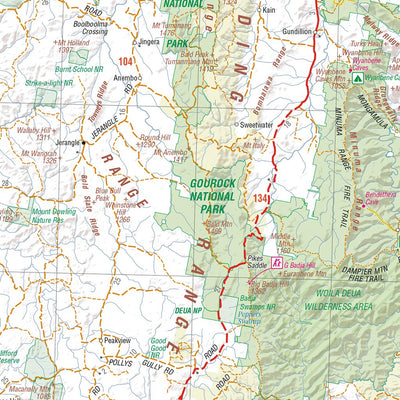 Hema Maps Hema - South East New South Wales digital map