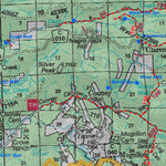 Hi-Tech Hunting LLC Gila National Forest Legacy Visitor Map, North Half digital map