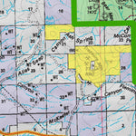 Hi-Tech Hunting LLC Gila National Forest Legacy Visitor Map South Half digital map