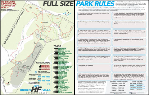 Hidden Falls Adventure Park Full Size Trail Map Preview 1