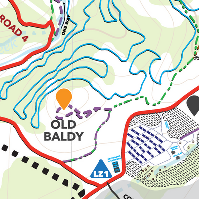 Hidden Falls Adventure Park Motorcycle Trail Map Preview 3