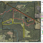 Hillsborough County Conservation and Environmental Lands Management Alafia River Corridor Nature Preserve North Trail Map digital map