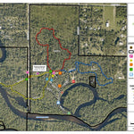 Hillsborough County Conservation and Environmental Lands Management Camp Bayou Nature Preserve Trail Map digital map