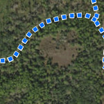 Hillsborough County Conservation and Environmental Lands Management Cockroach Creek Greenway Nature Preserve Trail Map digital map