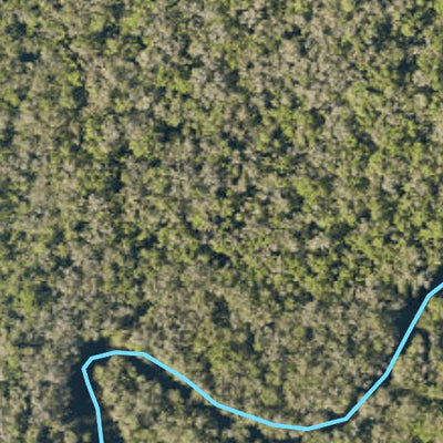 Hillsborough County Conservation and Environmental Lands Management FishHawk Creek Nature Preserve North Trail Map digital map