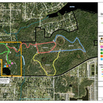 Hillsborough County Conservation and Environmental Lands Management Rhodine Scrub Nature Preserve Trail Map digital map