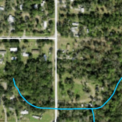 Hillsborough County Conservation and Environmental Lands Management Rhodine Scrub Nature Preserve Trail Map digital map