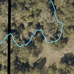 Hillsborough County Conservation and Environmental Lands Management Rocky Creek Trails Nature Preserve Trail Map digital map