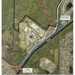 Hillsborough County Conservation and Environmental Lands Management Town N' Country Nature Preserve Trail Map digital map