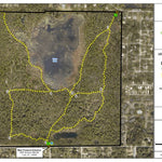 Hillsborough County Conservation and Environmental Lands Management Violet Cury Nature Preserve Trail Map digital map