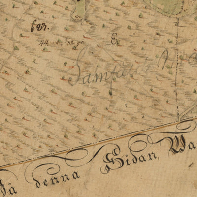 Historiska GIS-kartor 11-NÅK-26b Bjärnum digital map