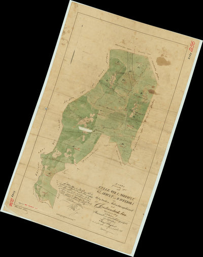 Historiska GIS-kartor 11-osj-256 Gylle m fl digital map