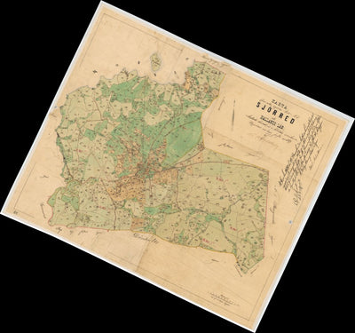 Historiska GIS-kartor 13-abi-24 Sjöred digital map