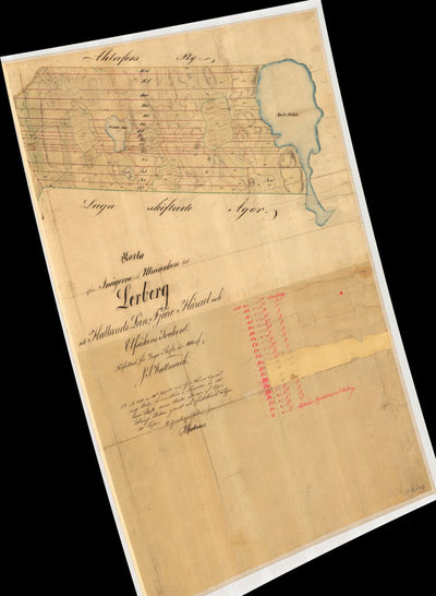 Historiska GIS-kartor 13-älå-36 Lerberg digital map