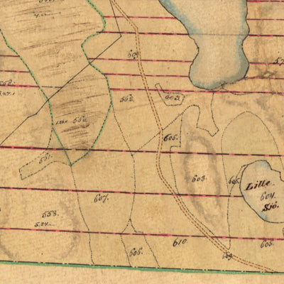 Historiska GIS-kartor 13-älå-36 Lerberg digital map
