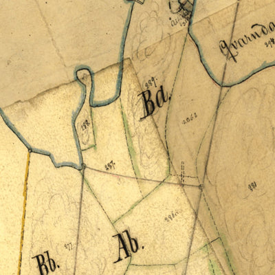 Historiska GIS-kartor 13-älå-68 Grisared-Ryared digital map