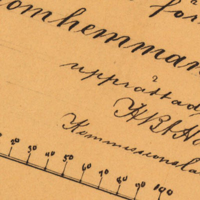 Historiska GIS-kartor 13-ÅS-60 Kyrkogården digital map