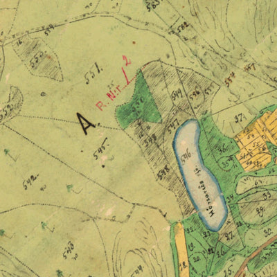 Historiska GIS-kartor 13-fag-13 Hårsared digital map