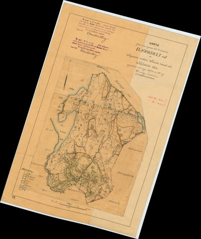 Historiska GIS-kartor 13-fag-49 Björkhult digital map
