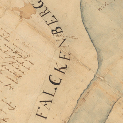 Historiska GIS-kartor 13-fal-2c Falkenberg digital map