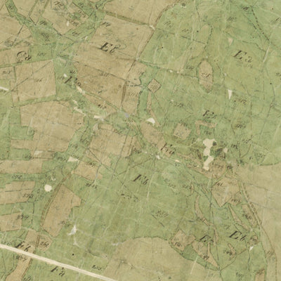 Historiska GIS-kartor 13-fjä-137 Rossared digital map