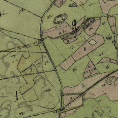 Historiska GIS-kartor 13-fjä-65 Fixhult digital map