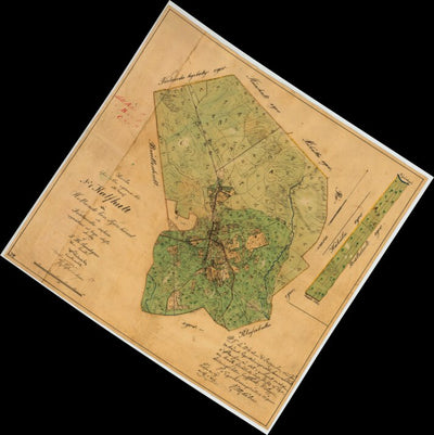 Historiska GIS-kartor 13-FÖR-34 Kalvhult digital map