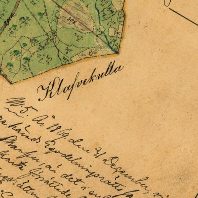 Historiska GIS-kartor 13-FÖR-34 Kalvhult digital map