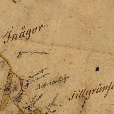 Historiska GIS-kartor 13-gäi-17 Röstorp digital map