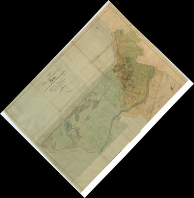 Historiska GIS-kartor 13-gäl-24 Berg digital map