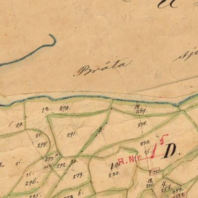 Historiska GIS-kartor 13-gäl-27 Silvagärde digital map
