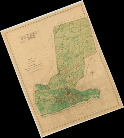 Historiska GIS-kartor 13-gäl-33 Skog digital map