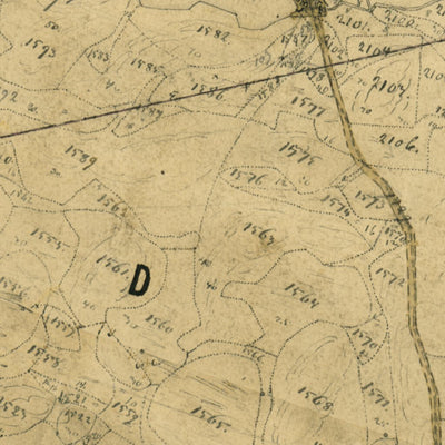 Historiska GIS-kartor 13-gäl-34 Skällstorp digital map
