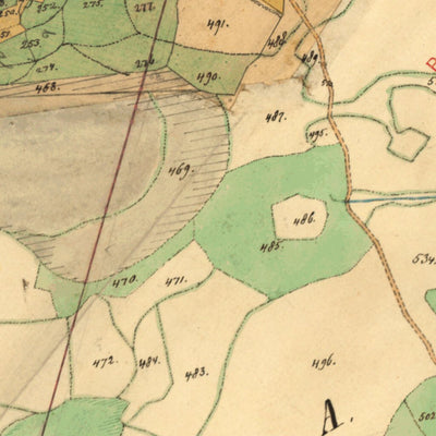 Historiska GIS-kartor 13-gäl-44 Knarrhult digital map