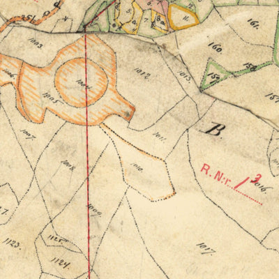 Historiska GIS-kartor 13-gäl-76 Lilla Backa digital map
