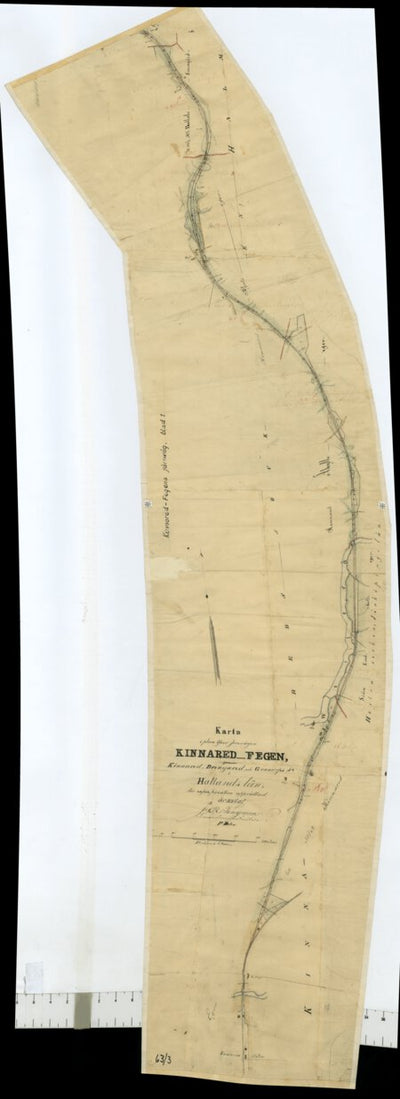 Historiska GIS-kartor 13-gun-63a_Kinnared-Fegern digital map