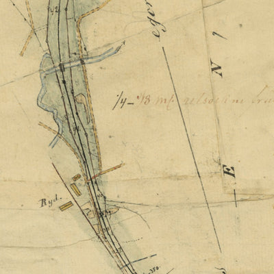 Historiska GIS-kartor 13-gun-63a_Kinnared-Fegern digital map