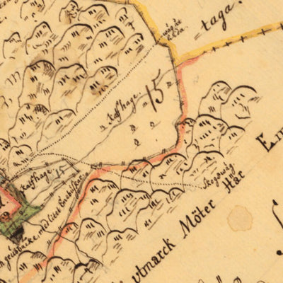 Historiska GIS-kartor 13-IDA-10 Kärret digital map