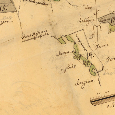 Historiska GIS-kartor 13-IDA-11 Varekulla digital map