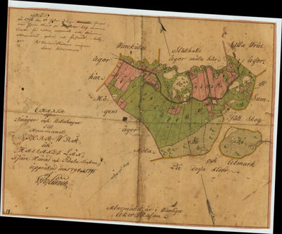 Historiska GIS-kartor 13-IDA-13 Vrå digital map
