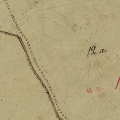 Historiska GIS-kartor 13-käl-10 Broholmen digital map