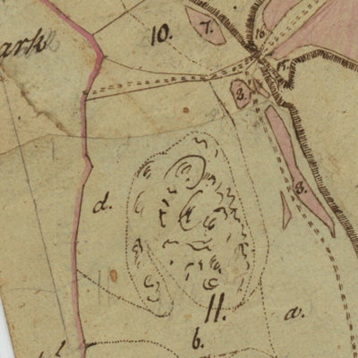 Historiska GIS-kartor 13-käl-10 Broholmen digital map