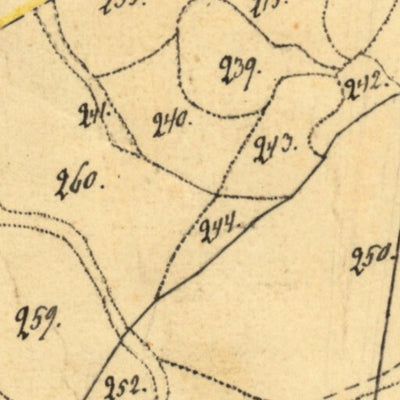 Historiska GIS-kartor 13-käl-20 Prästedalen digital map