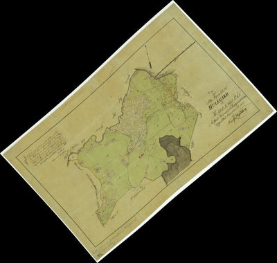 Historiska GIS-kartor 13-kro-19.5 Hulegård digital map