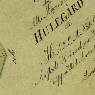 Historiska GIS-kartor 13-kro-19.5 Hulegård digital map